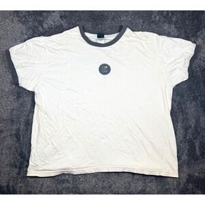 Vintage Y2K Nike Cycling Shift Crank Pull Ringer T-Shirt XXL Made in USA Bike